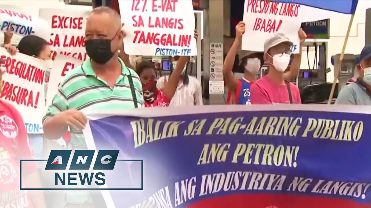 Groups stage protests vs. local oil price hikes | ANC