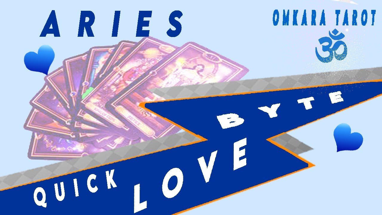Aries Tarot - SOMEONE WANTS TO LOCK YOU UP ! / Love Byte / January 2021 /