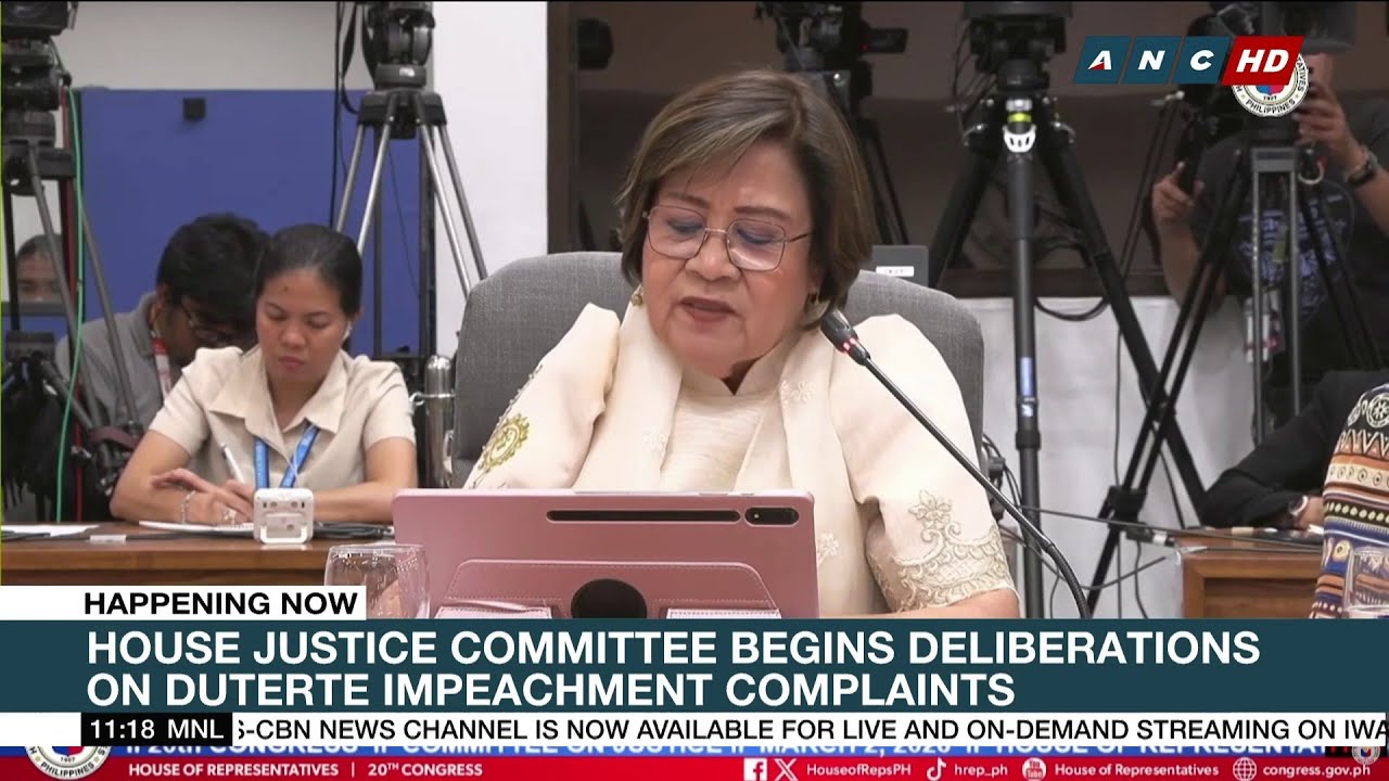 De Lima: Endorsing impeachment complaint not politically-motivated, but a constitutional duty | ANC