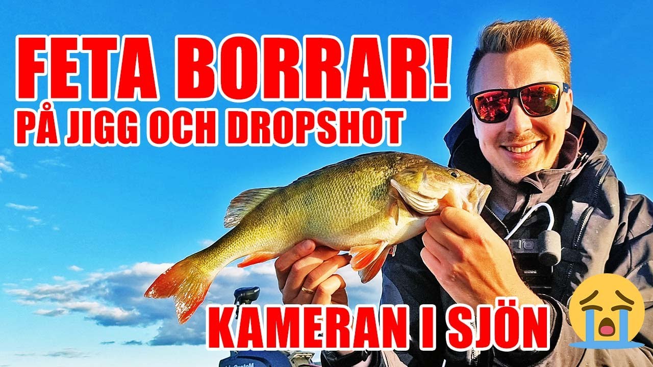 GRYMT FISKE EFTER ABBORRE - JIGG OCH DROPSHOT - KAMERAN I SJ&Ouml;N - &Ouml;VER 30 000 KRONOR P&Aring; BOTTEN