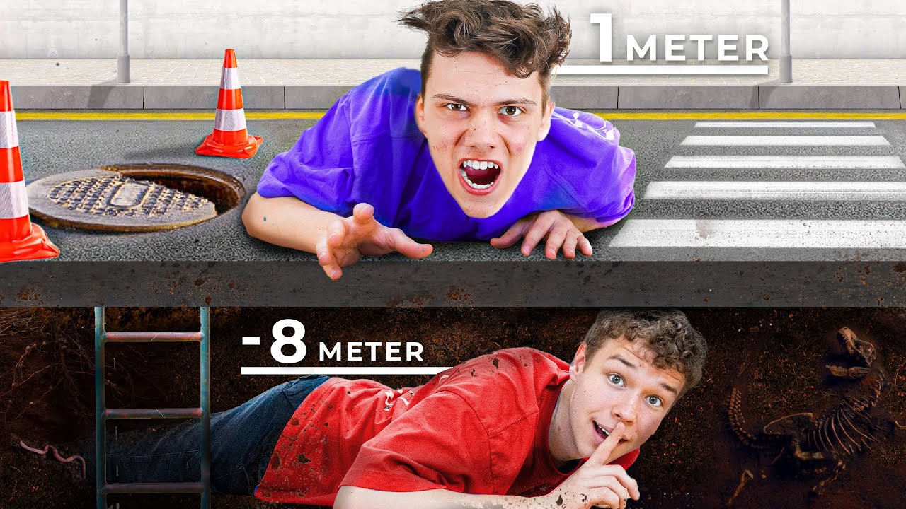 Wer kommt TIEFER in 2 Stunden? (gegen Noel Dederichs)