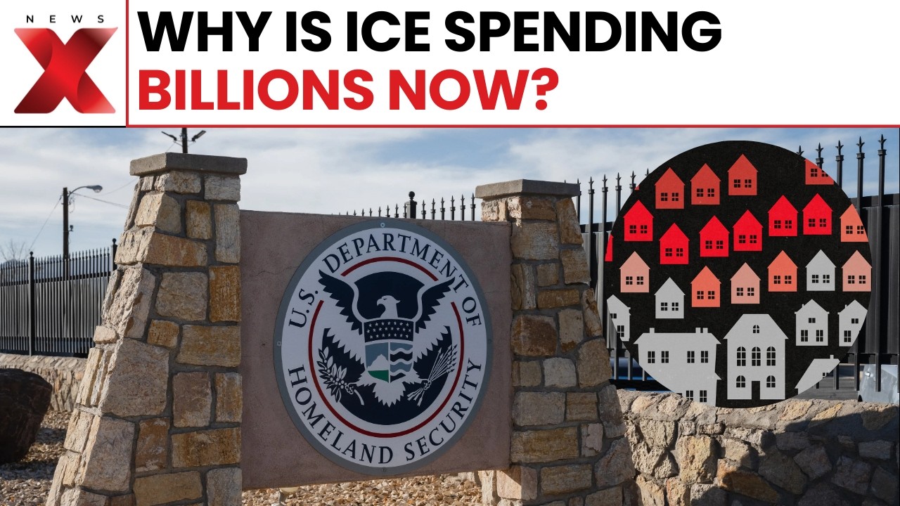 Shocking ICE Expansion: $38.3 Billion for Detention Centers by 2026 | NewsX
