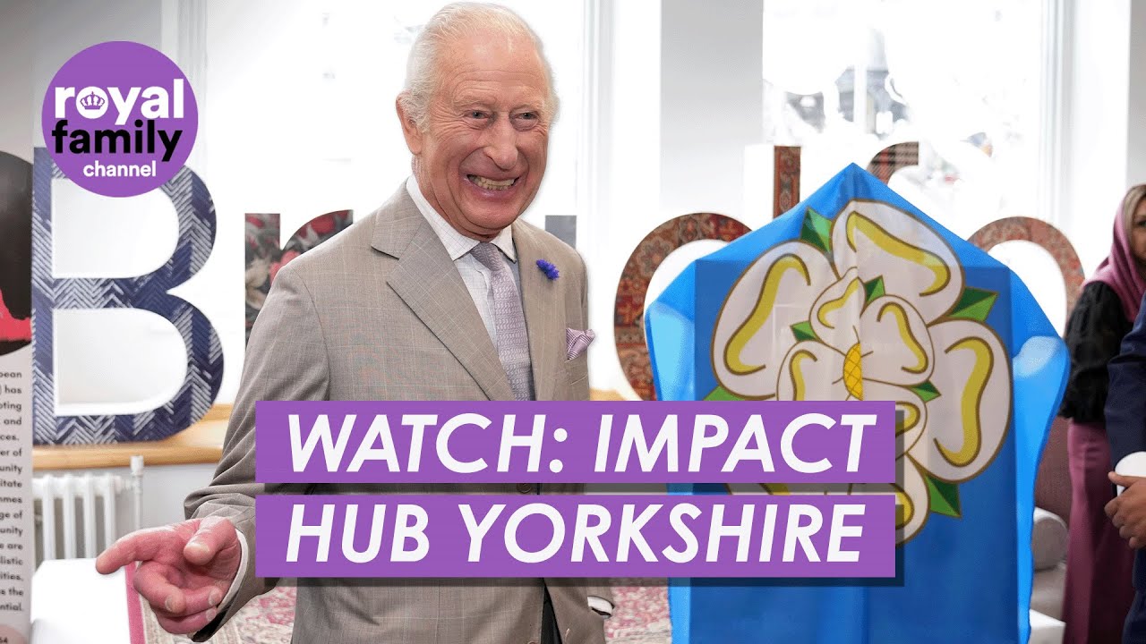 WATCH: Jolly King Charles Visits Sustainable Hub in Bradford
