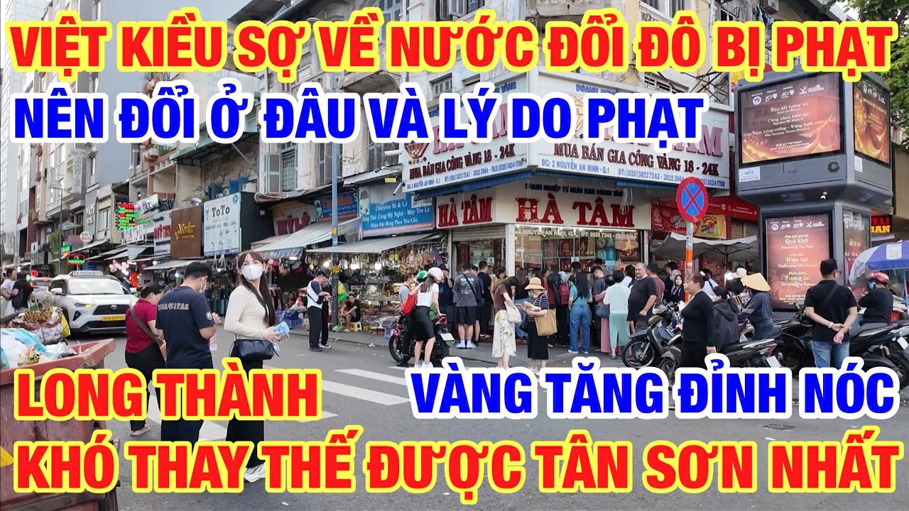 CHÓNG MẶT GIÁ VÀNG GIA ĐÔ RA SAO ! ĐỔI ĐÔ BỊ PHẠT LÝ DO VÌ SAO I TÌNH HÌNH TRUNG TÂM SÀI GÒN