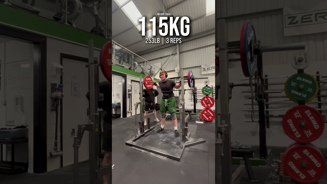 Squat PR - 115kg