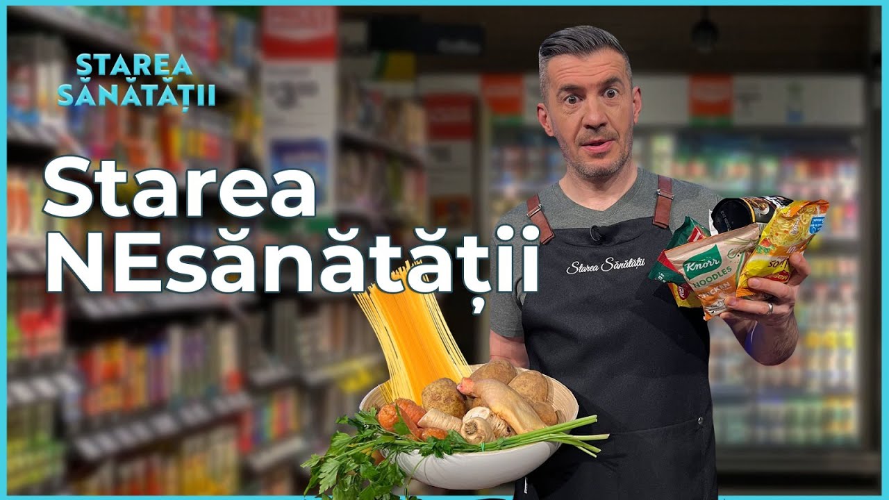 Supe instant cu tăieței la control. Bravo, aveți 5 de NU! Experiment bonus. | Starea NEsănătății #11