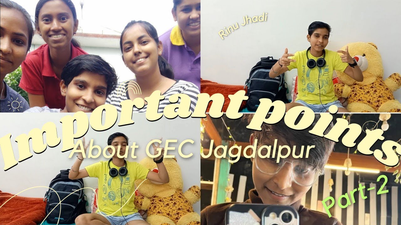 Must watch before U come to GEC Jagdalpur | RJ95 |