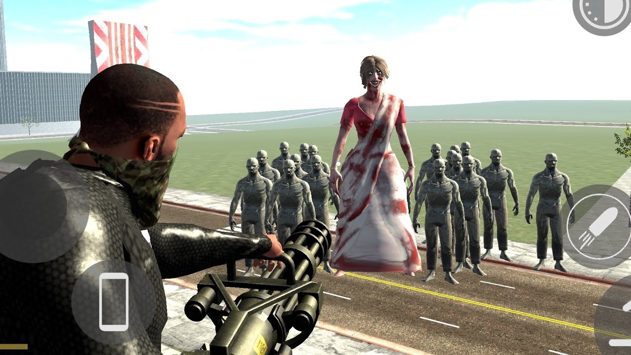 Franklin Vs Horror Kamla || Indian bike driving 3d game 