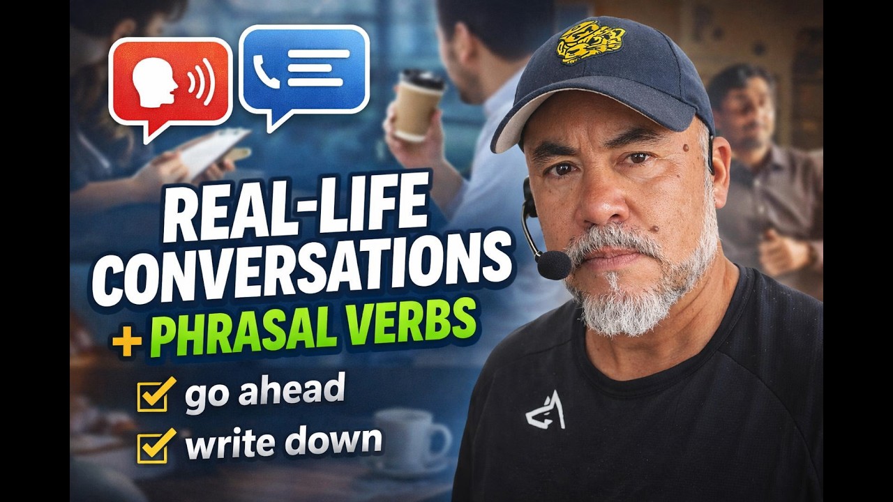 Você trava porque não sabe ISSO  - phrasal verbs reais