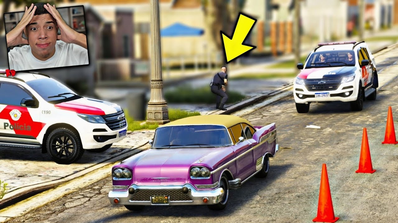 GTA V : MOD POLICIA - BLITZ DA FORÇA TÁTICA NA GROVE STREET ( INSANO )