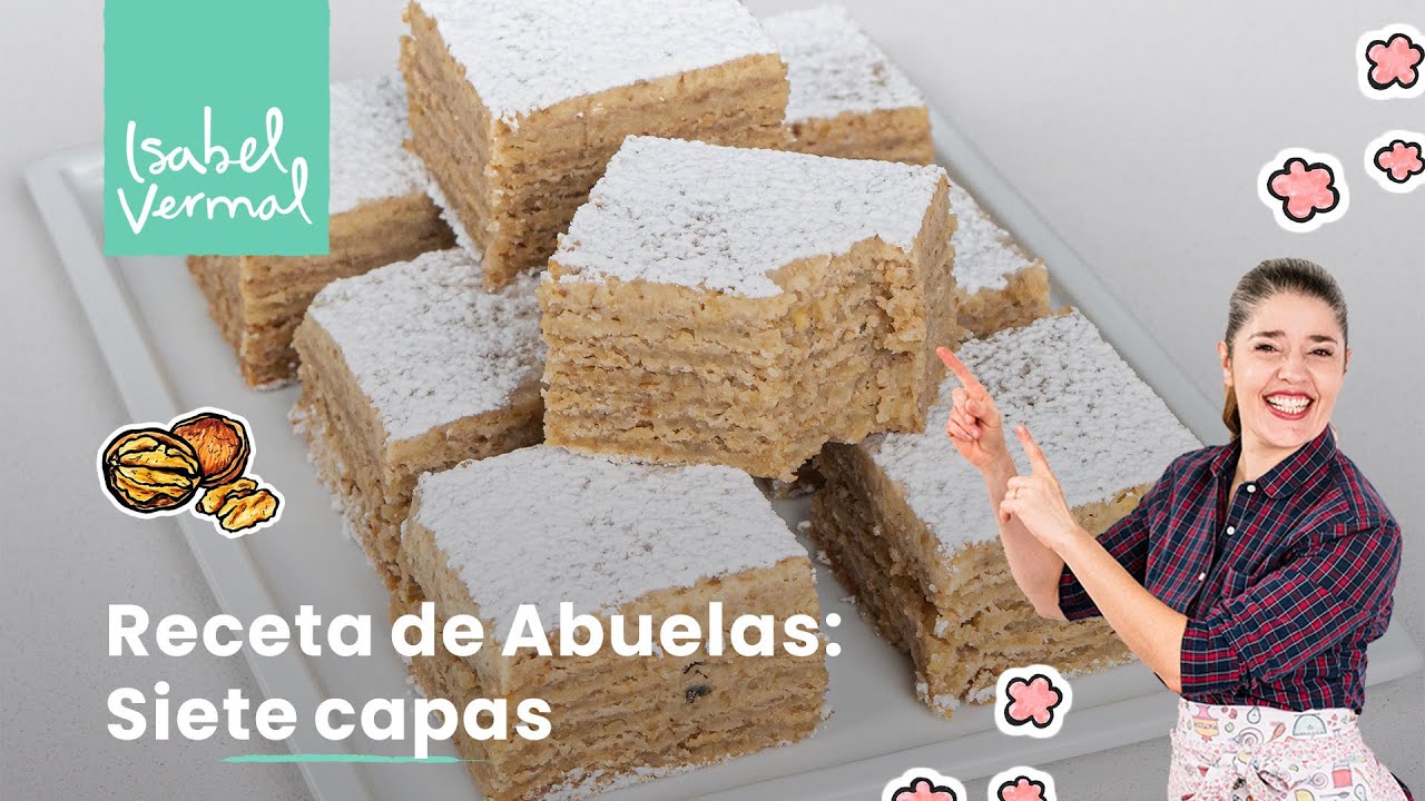 Receta de Abuelas: Torta de siete capas de nuez