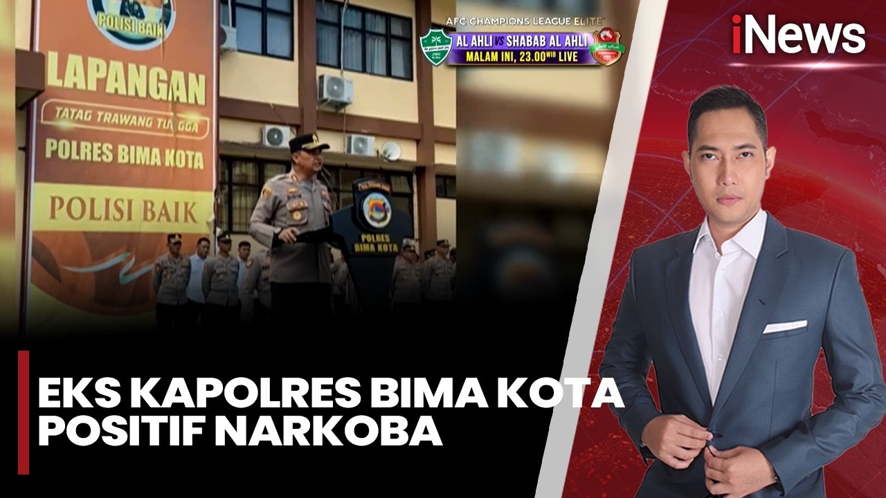 Eks Kapolres Bima Kota Positif Narkoba | iNews Room (16/02)