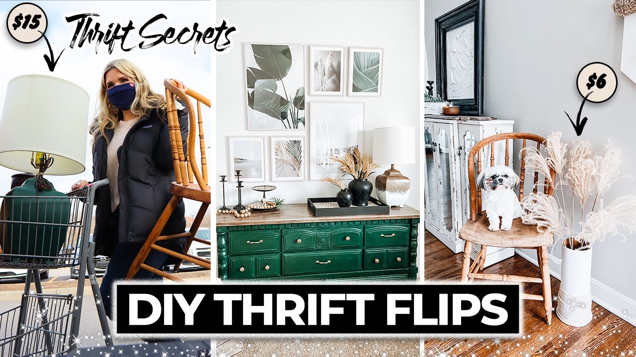 New Thrifting Secrets + Easy DIY Flips! (hidden treasures anyone can find) @Liz Fenwick DIY