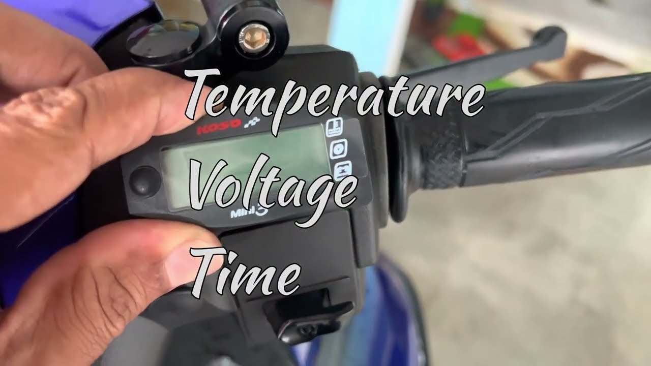 Y15 modified | pasang meter Koso mini 3 | dari shoppe