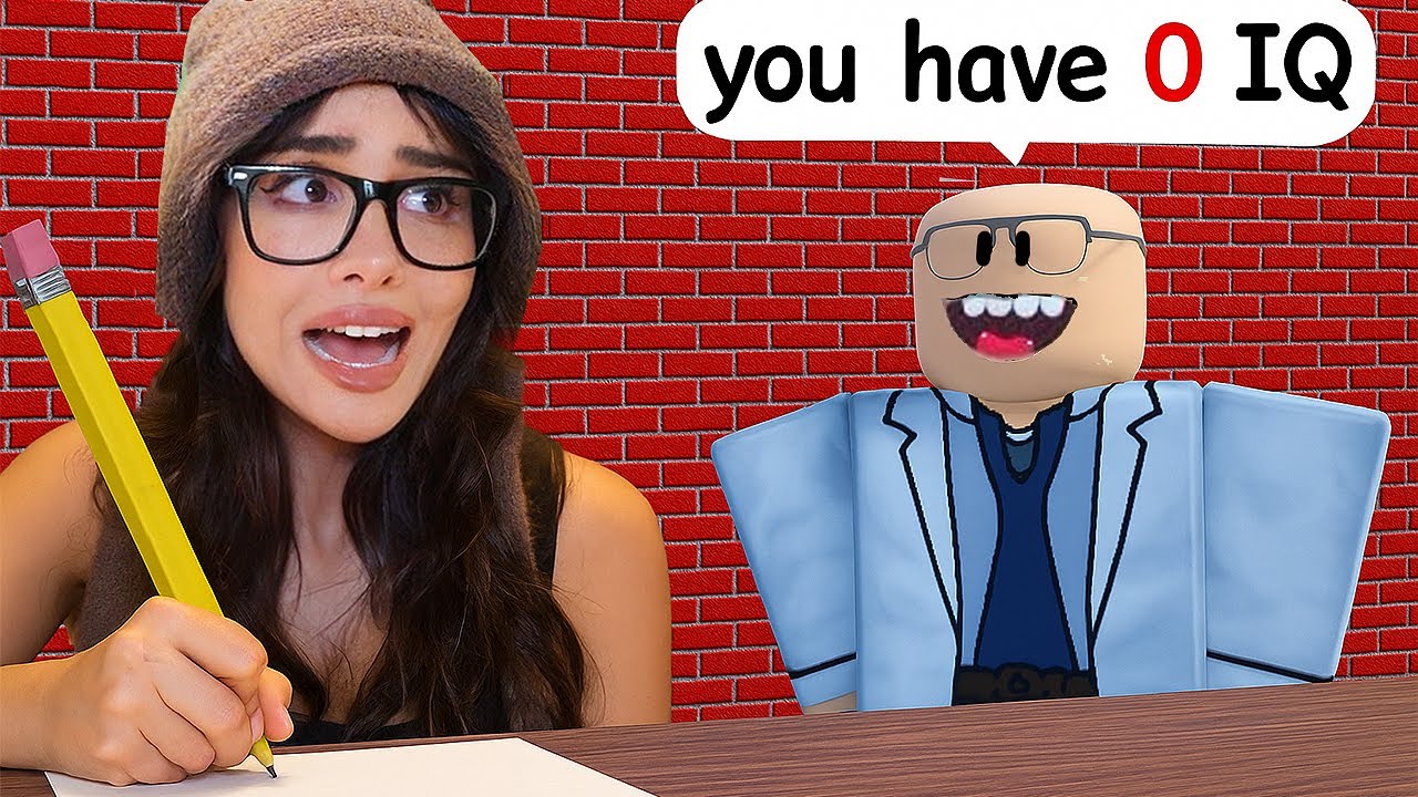 Я провалил тест на IQ в ROBLOX