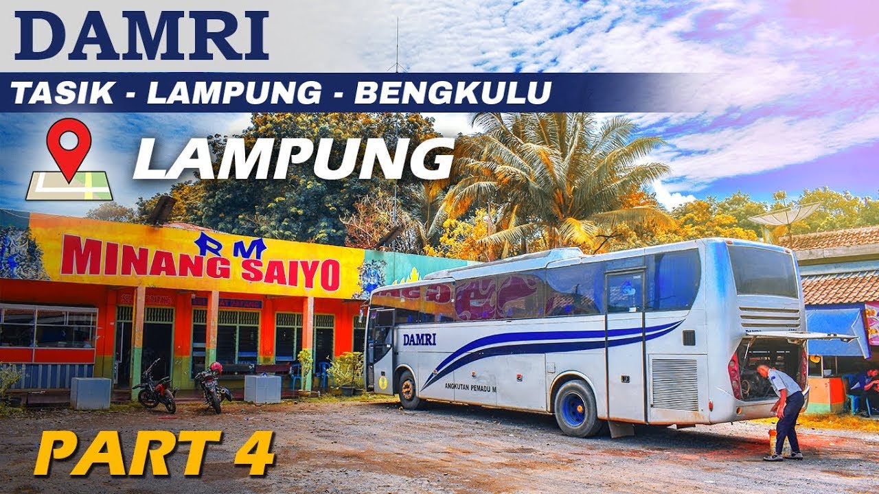 Bengkulu Masih Jauh!? Part 4 Tasik - Bengkulu || Naik Bis Damri