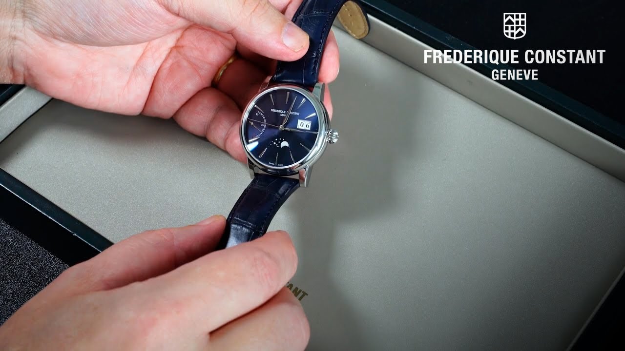 How to set up the Classic Power Reserve Big Date Manufacture - Caliber FC 735 R2A