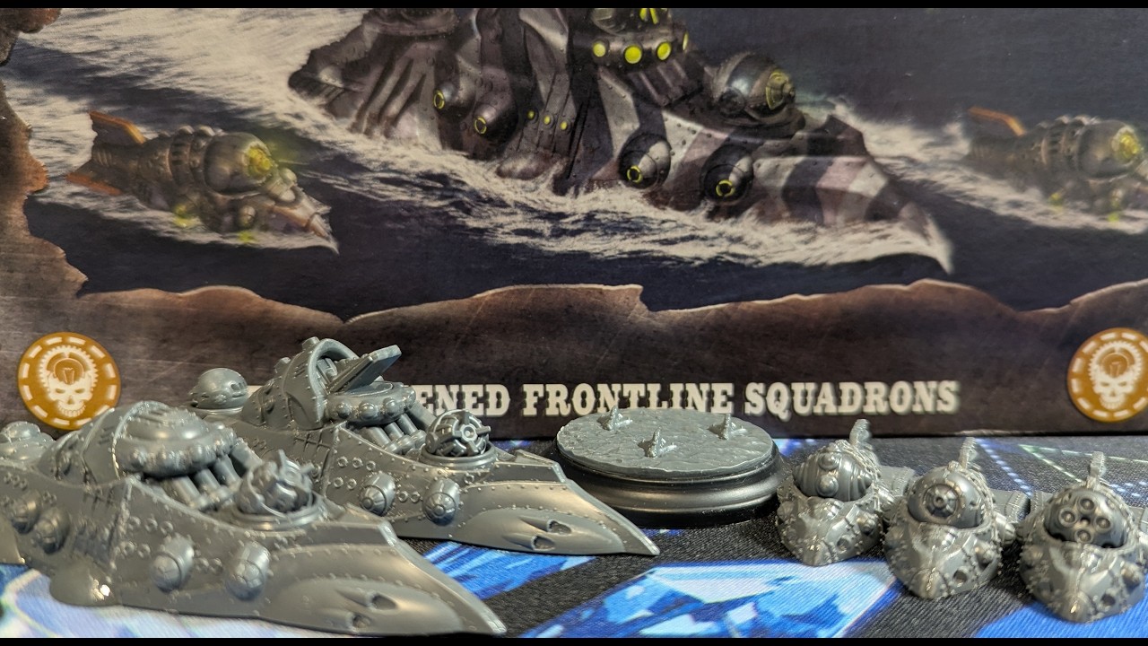 Model Kit Showcase: Enlightened Frontline Squadrons - Dystopian Wars