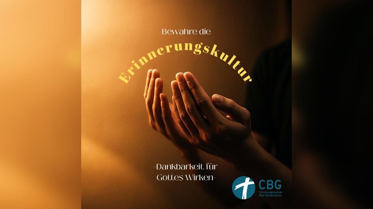 Bewahre die Errinerungskultur | Dieter Drexler