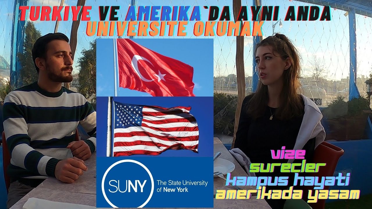 Amerika`da Universite Okumak| Basvuru Sureci ve Sartlari |SUNY Cift Diploma Programi Detaylari||