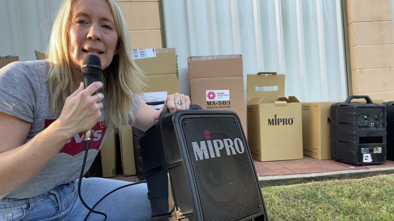 Mipro 705 PA system - second hand - going cheap