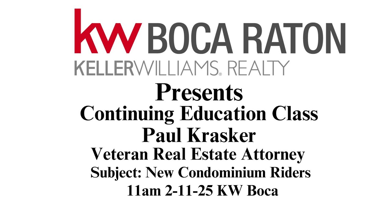 Paul Krasker Real Estate Attorney