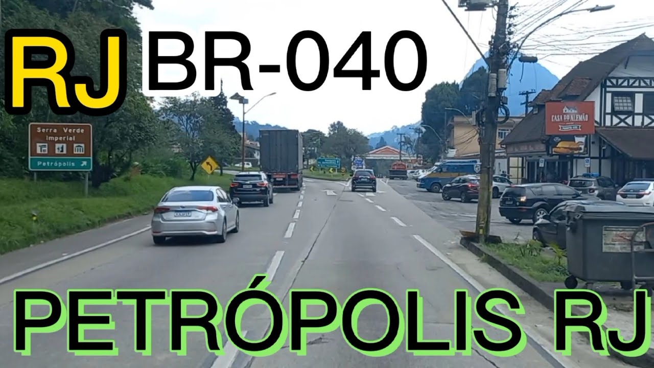 PASSANDO POR PETRÓPOLIS RJ NA BR-040 #petropolis #riodejaneiro #br040 @CanalEliasSantos