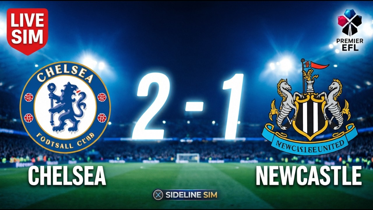 Chelsea vs Newcastle LIVE 🔥 | Premier League Simulation 2025/26 | SP Football Life 2026