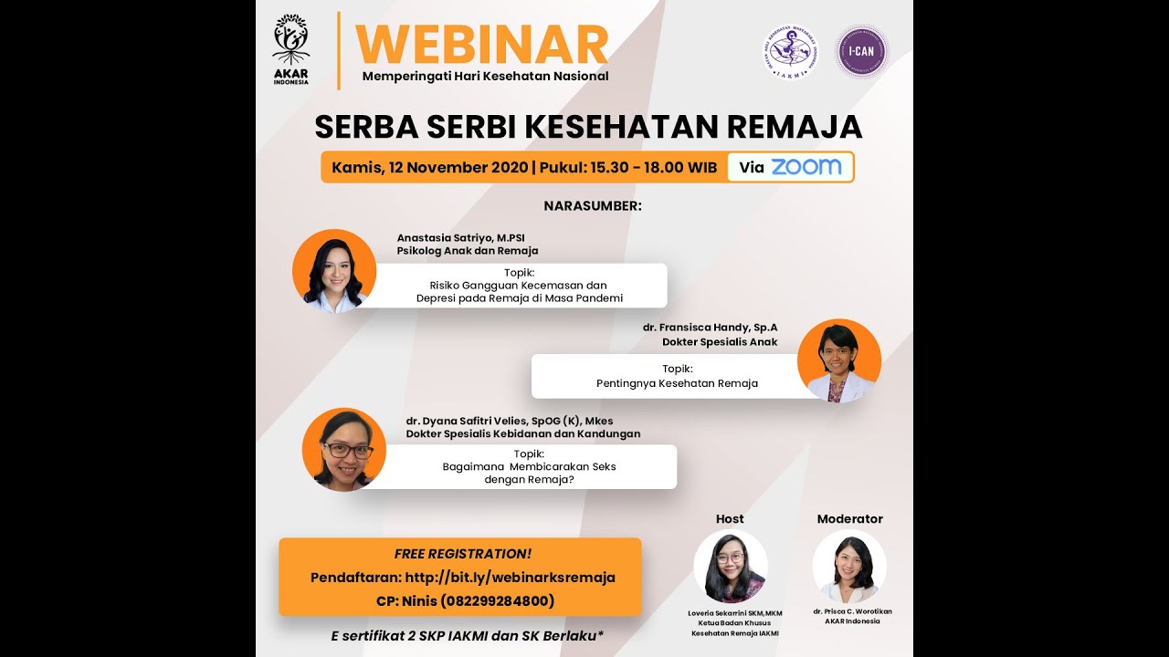 Webinar: Serba Serbi Kesehatan Remaja
