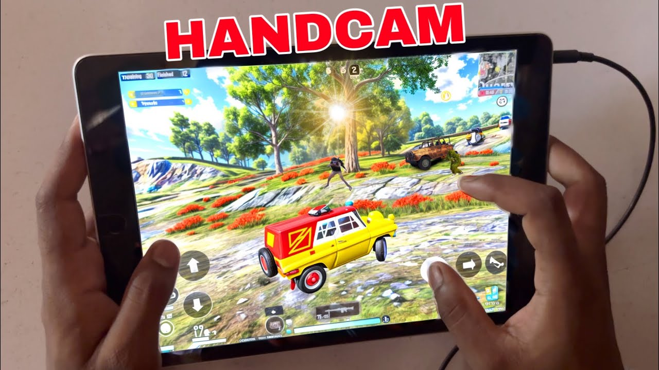 iPad 9th Generation BGMI Gameplay Handcam 3.4 Update - Unknown X Gaming