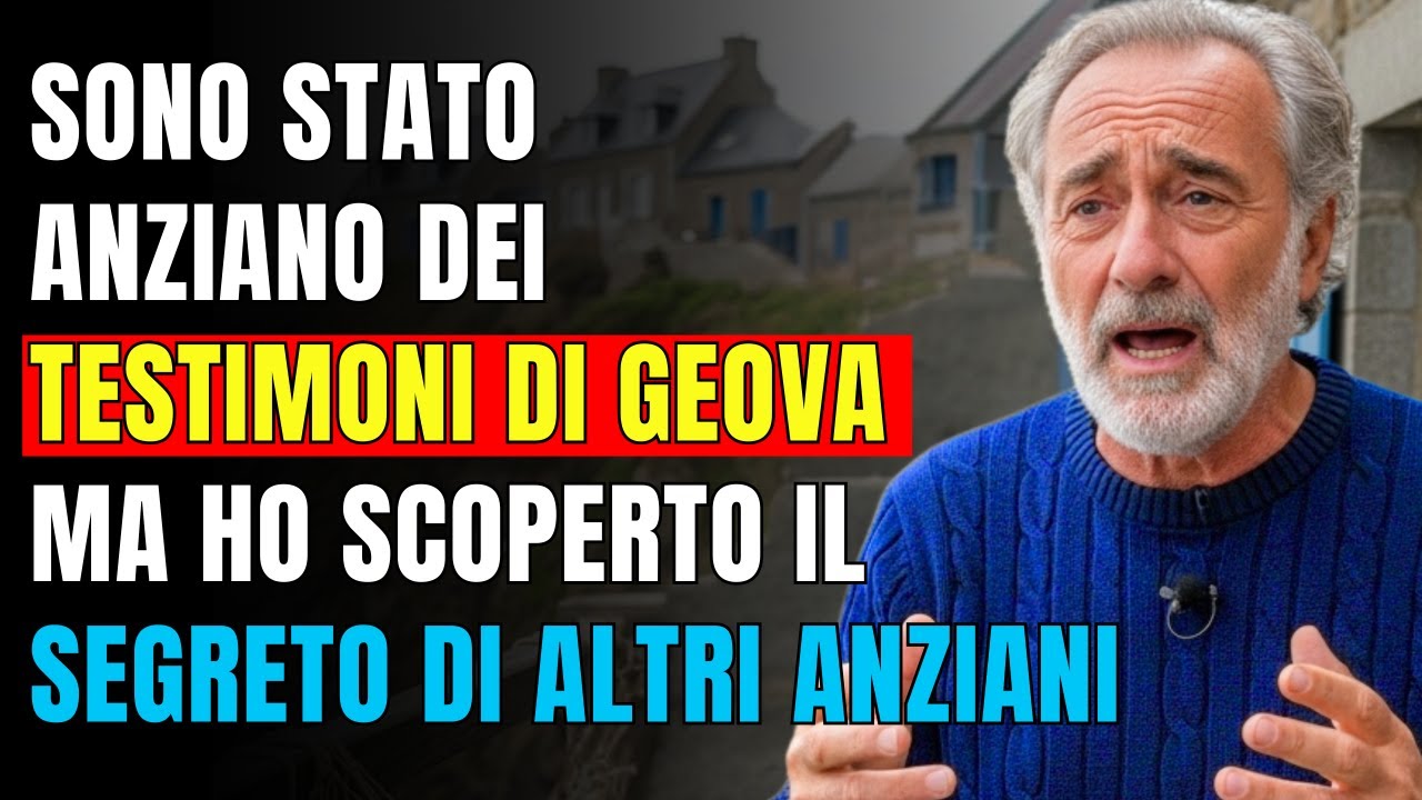 STORIA VERA💔👵Sono stato anziano dei TESTIMONI DI GEOVA ma ho scoperto il SEGRETO di altri anziani