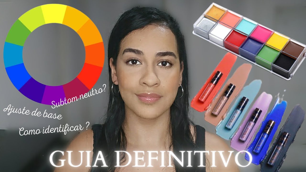 COMO SABER SEU SUBTOM DE PELE | COMO AJUSTAR SUBTOM DE BASE