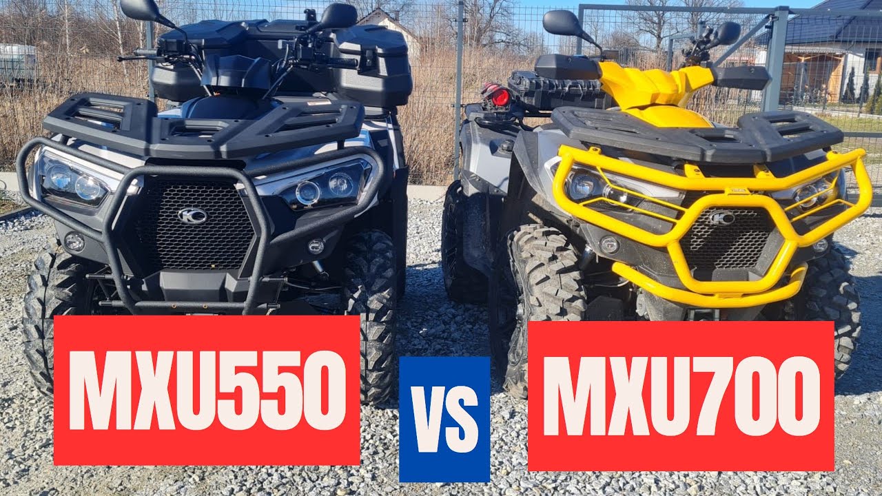 Kymco MXU550 vs MXU700 - czym się różnią? Który wybrać?