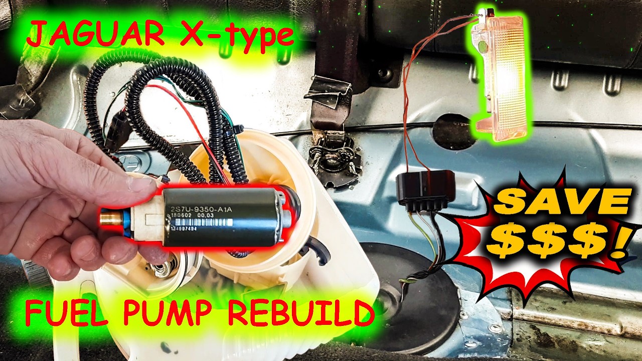 Jaguar X-type fuel pump replacement - assembly refurbishment - part 2