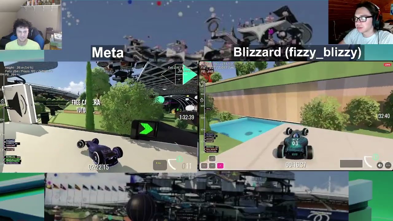 Trackmania - Shallow Dip Race vs. Blizzard Part 4 [PC]