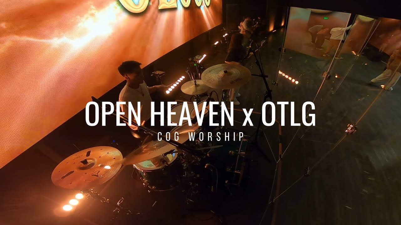 Open Heaven x One True & Living God - COG Worship | Drum Cam | IEM Mix