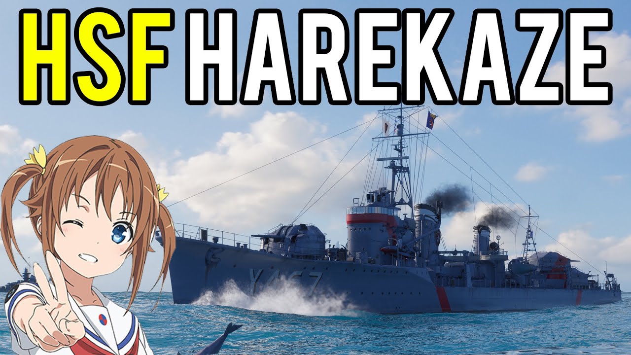 Akizuki guns on a Kagero hull = ridiculous fun | HSF Harekaze