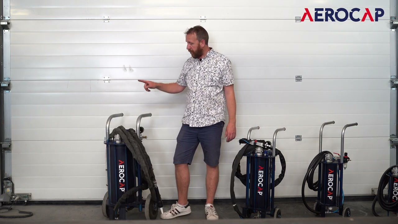 Découvrez la gamme AEROCAP : premier fabricant français d'aérogommeuses - Le décapage en douceur