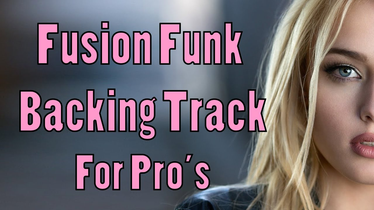 Fusion Funk Backing Track for Pro's 3