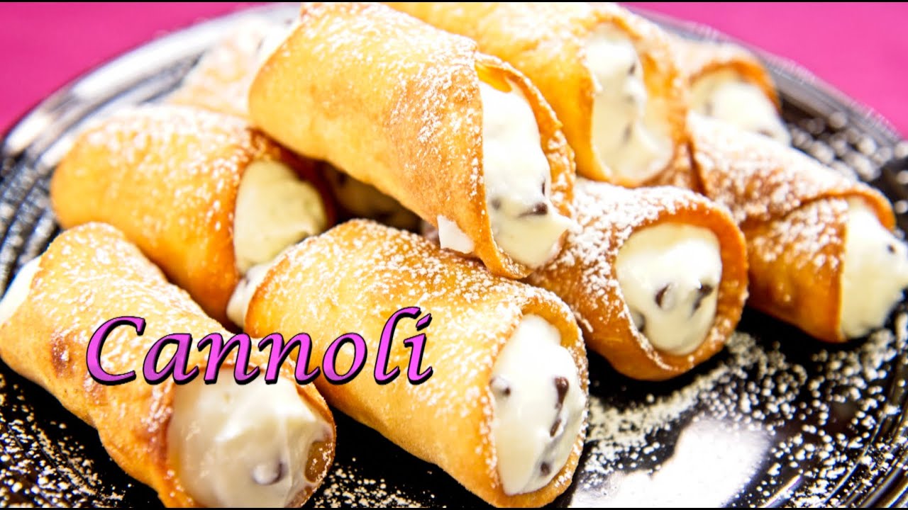 Cannoli Recipe - SO GOOD!!!