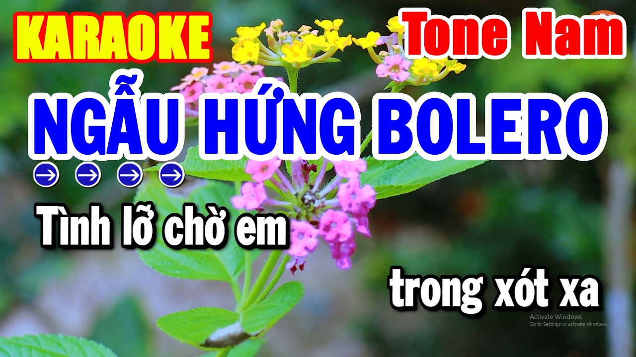 Karaoke Ngẫu Hứng Bolero Nhạc Sống Tone Nam Chuẩn Dễ Hát Nhất | Hải Tiên