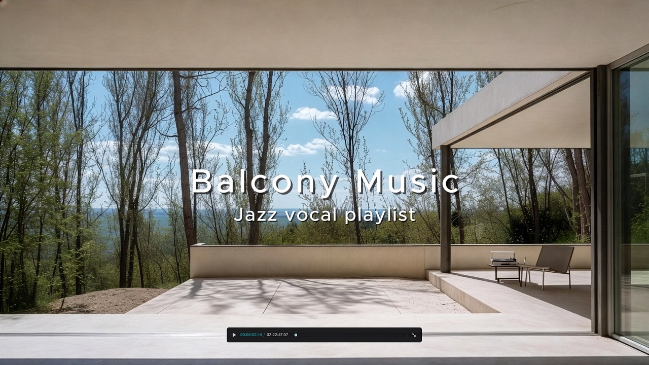 [Playlist] balcony9 | 아무 일도 일어나지 않은 시간 – Quiet Vocal Jazz #balcony9 #jazzplaylist #배경음악추천 #공부할때듣는음악