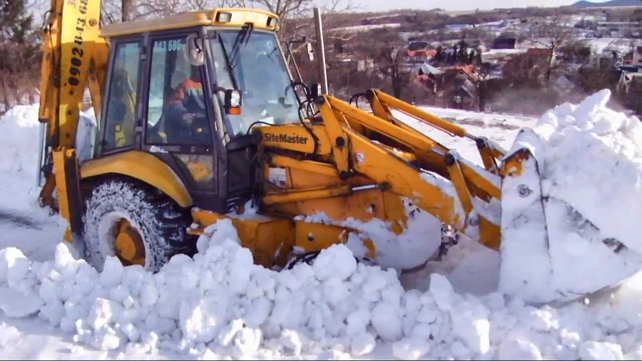 Den po kalamite - Davidov 2013 - JCB 3CX sitemaster (1994)