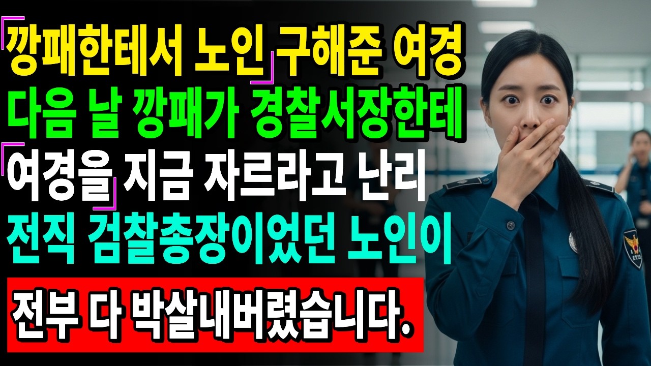 “노망난 노인 꺼져!” 골목에서 노인을 구했더니… 알고보니 예비 시아버지였습니다.  #노후사연 #오디오북 #가족사연 #며느리사연 #실화사연 
