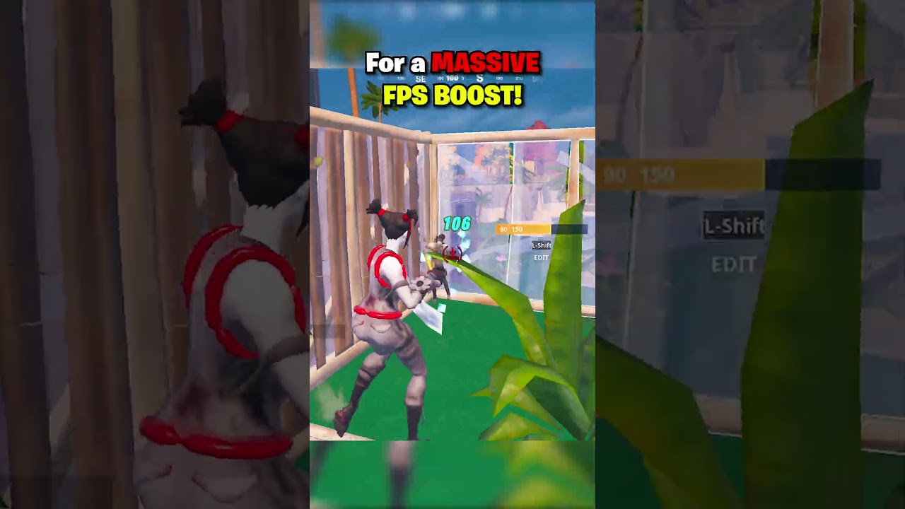How To Get POTATO Graphics In FORTNITE! 🥔