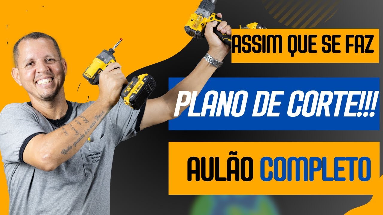 COMO FAZER PLANO DE CORTE - APRENDA TUDO QUE PRECISA SABER NESSE AULÃO!!!