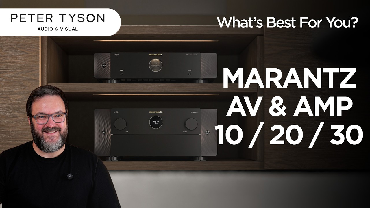 Marantz AV 30 и AMP 30: эталонное качество звучания без дополнительных каналов.