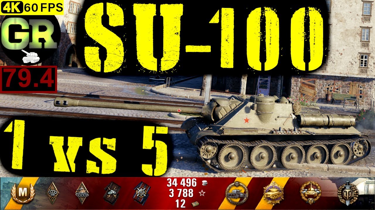 79_World of Tanks SU-100 WoT Replay - 11 Kills 3.2K DMG(Patch 1.5.0)