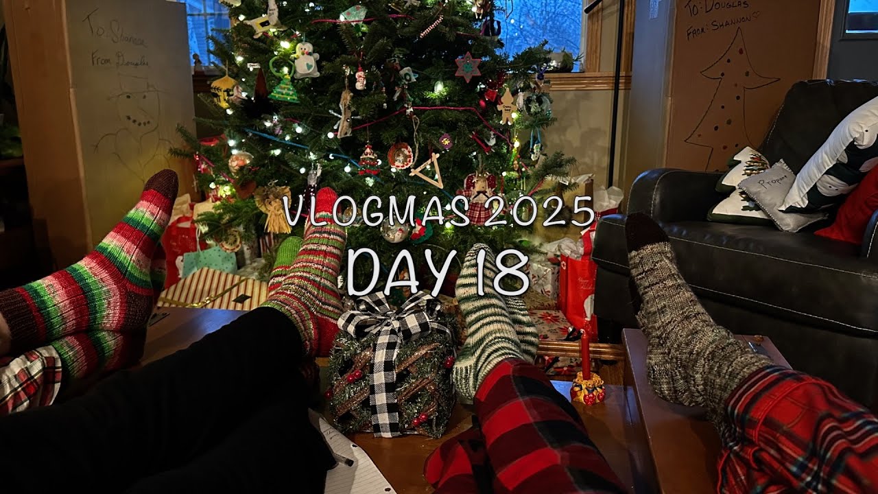Justlivin Designs Vlogmas 2025: День 18 - День выпечки печенья!