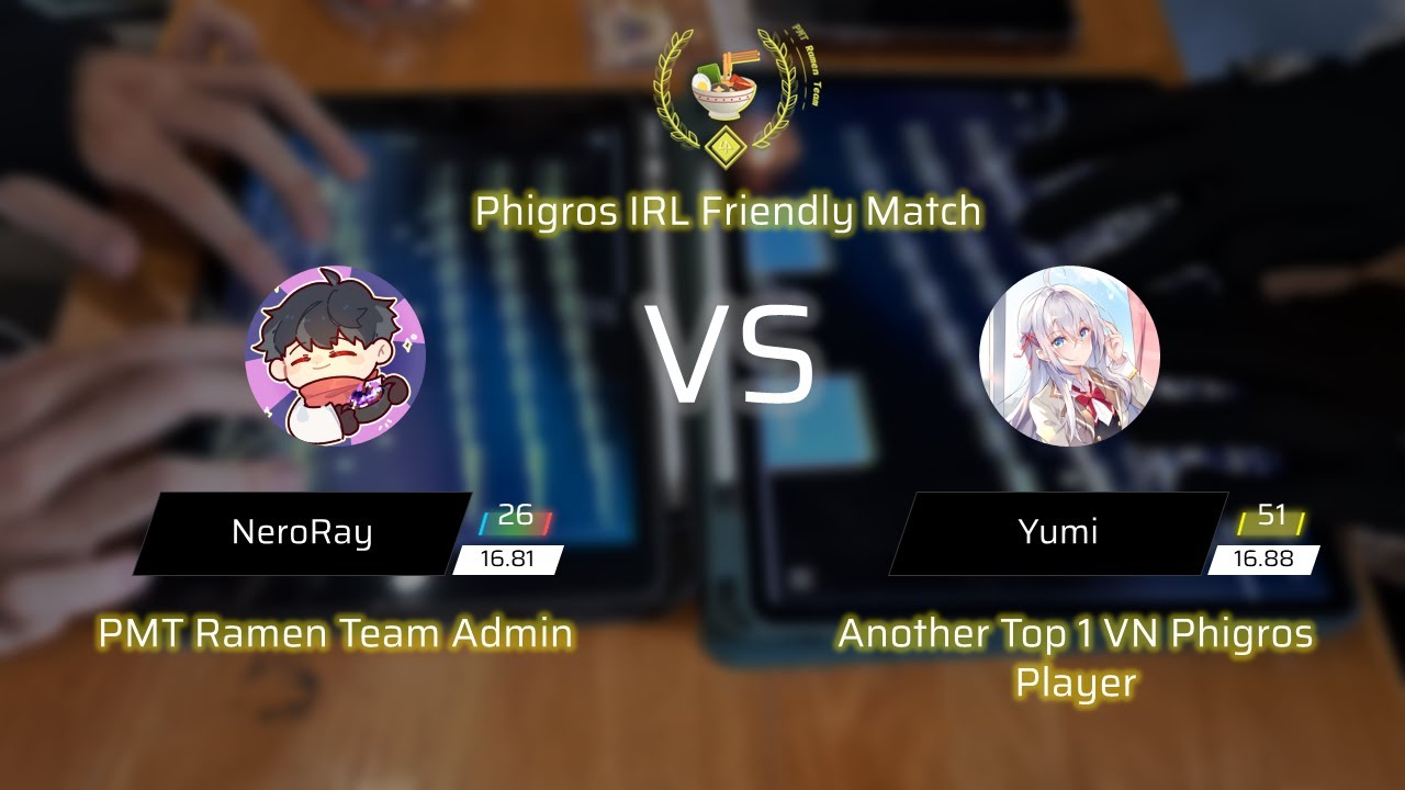 【Phigros Friendly Match #4】I challenge another Top 1 VN Phigros player for a match【PMT Meet Up】